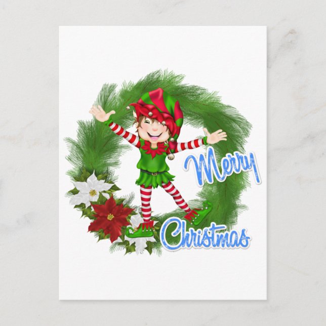 Frohe Weihnachten Elf (Vorderseite)