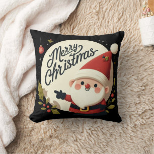 Frohe Weihnachten Elf Hat Kissen