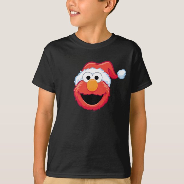 Frohe Weihnachten Elmo T-Shirt (Vorderseite)