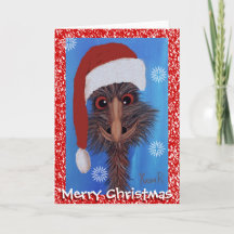 Frohe Weihnachten Emu