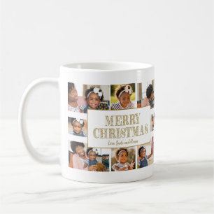 Frohe Weihnachten Erstellen Sie Ihre eigene 8 Foto Kaffeetasse