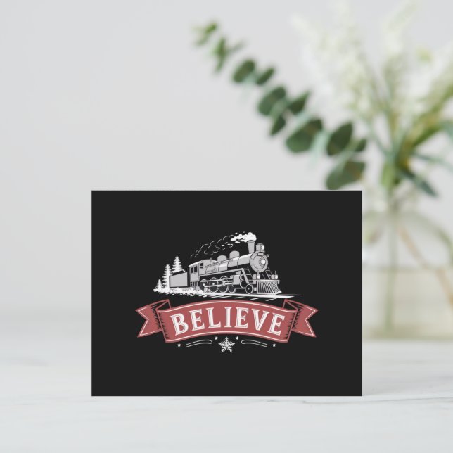 Frohe Weihnachten Express Nordpol Weihnachten (Stehend Vorderseite)