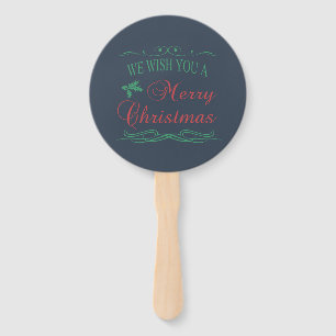 Frohe Weihnachten Fächer