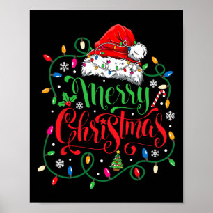Frohe Weihnachten Familie Lustige Weihnachten Frau Poster