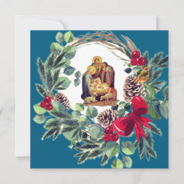 Frohe Weihnachten! Feiertagskarte