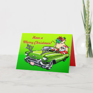 Frohe Weihnachten! Feiertagskarte