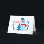 Frohe Weihnachten! Feiertagskarte<br><div class="desc">Frohe Weihnachten!</div>