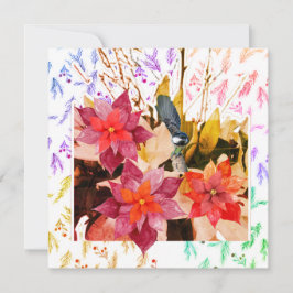 Frohe Weihnachten! Feiertagskarte