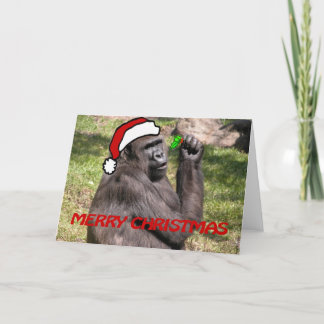 Frohe Weihnachten! Feiertagskarte