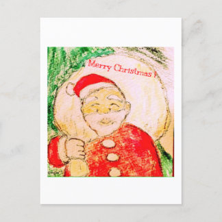 Frohe Weihnachten! Feiertagspostkarte