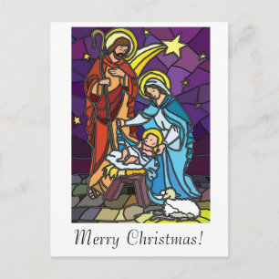 Frohe Weihnachten! Feiertagspostkarte