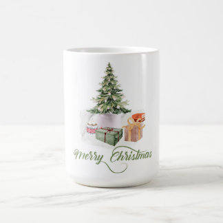 frohe weihnachten festlich süß moderne bäume rusti kaffeetasse