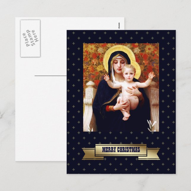 Frohe Weihnachten Fine Art Weihnachten Postkarten (Vorne/Hinten)