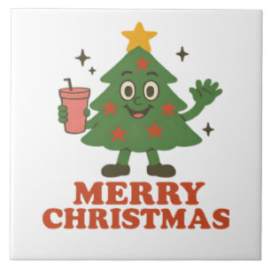 Frohe Weihnachten Fliese