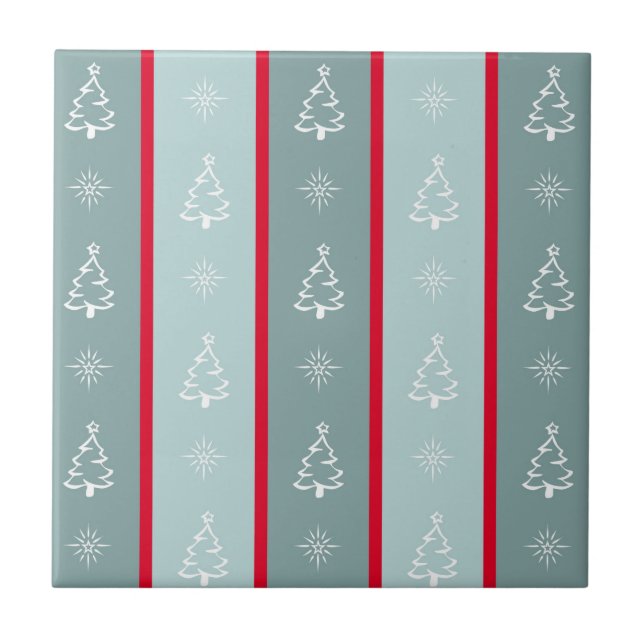 Frohe Weihnachten Fliese (Vorderseite)