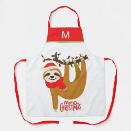 Frohe Weihnachten Flitterwochen Spaß Modern Schürze