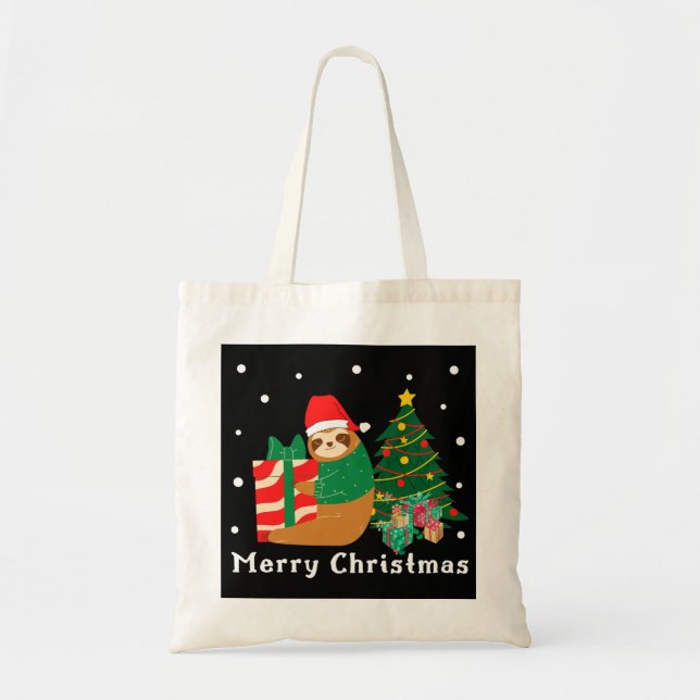 Frohe Weihnachten Flitterwochen Tragetasche (Vorne)