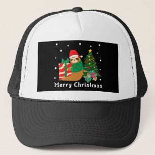 Frohe Weihnachten Flitterwochen Truckerkappe