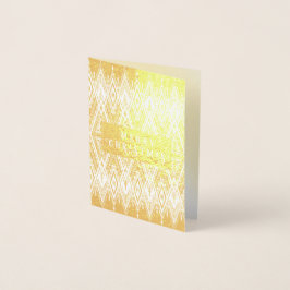 Frohe Weihnachten Folienkarte