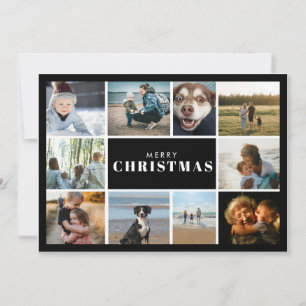 Frohe Weihnachten Foto Collage