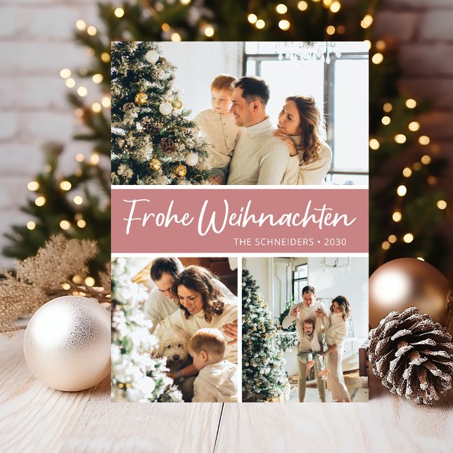 Frohe Weihnachten Foto Collage (Von Creator hochgeladen)