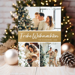 Frohe Weihnachten Foto Collage