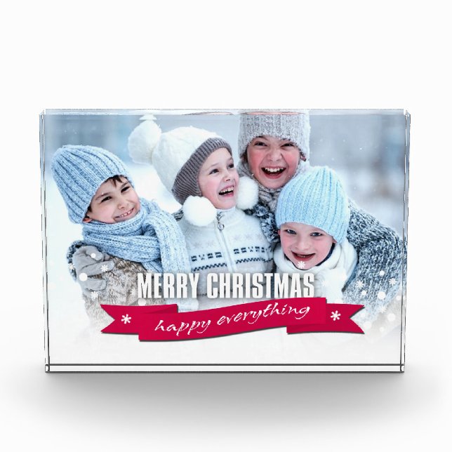 Frohe Weihnachten. Foto für benutzerdefiniertes Fo (Vorderseite)