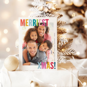 FROHE WEIHNACHTEN FOTO modern helle Familie