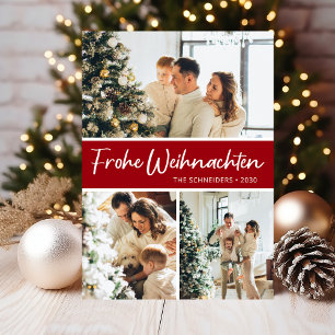 Frohe Weihnachten Fotocollage