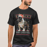 Frohe Weihnachten Französisch Bulldog Ugly Sweater