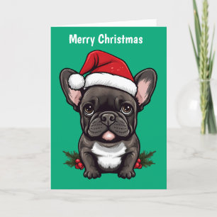 Frohe Weihnachten Französischer Bulldog