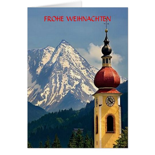 FROHE WEIHNACHTEN (FROHE WEIHNACHTEN) KARTE