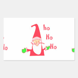 Frohe Weihnachten Frohe Weihnachten Weihnachten We Rechteckiger Aufkleber