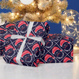 Frohe Weihnachten, Fröhlich und hell Geschenkpapier