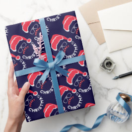 Frohe Weihnachten, Fröhlich und hell Geschenkpapier