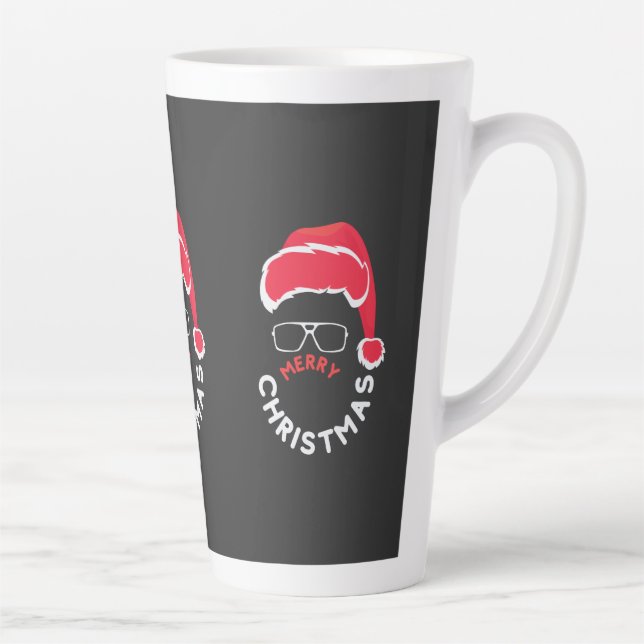 Frohe Weihnachten, Fröhlich und hell Milchtasse (Rechts)