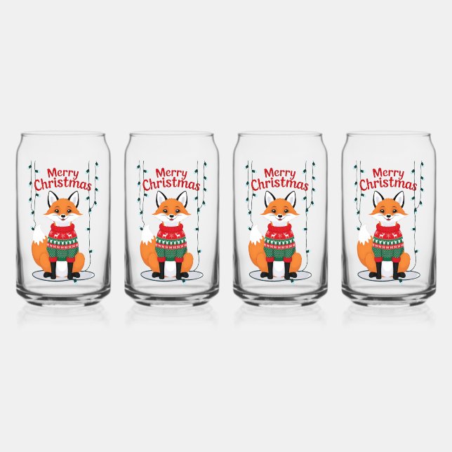 Frohe Weihnachten, Fuchs! Dosenglas (Vorderseite)