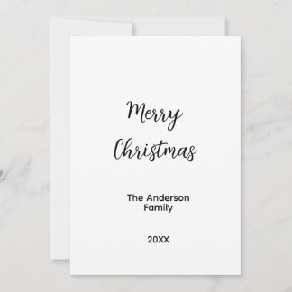 Frohe Weihnachten fügen Familienname Jahr Text cus