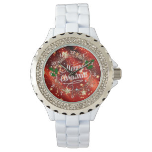 Frohe Weihnachten, Funkeln und Glanz, Armbanduhr