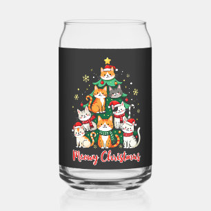 Frohe Weihnachten Funny Catmas Kitten Weihnachtsba Dosenglas