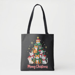 Frohe Weihnachten Funny Catmas Kitten Weihnachtsba Tasche
