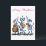 Frohe Weihnachten - Funny Romantic Mouse Band - Sp<br><div class="desc">Frohe Weihnachten - Funny Romantic Mouse Band - Cartoon Animal Zeichnend Mouses Liebe Musik - Wählen / Fügen Sie Ihren einzigartigen Text / Farbe - Make YourSpecial Gift - Neu formatieren und verschieben oder entfernen und hinzufügen / Elemente / Text mit Anpassungs-Tool ! - Zeichn und Design von MIGNED. Sie...</div>