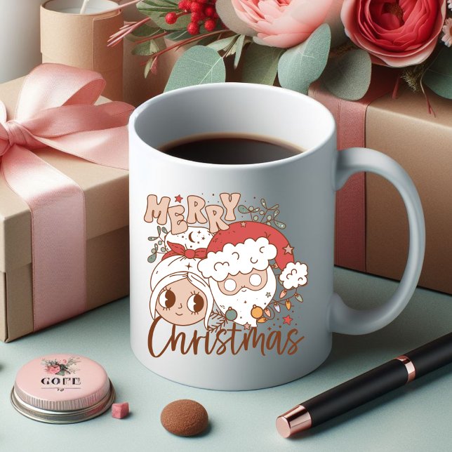 Frohe Weihnachten für alle Drink Coffee Tasse (Von Creator hochgeladen)