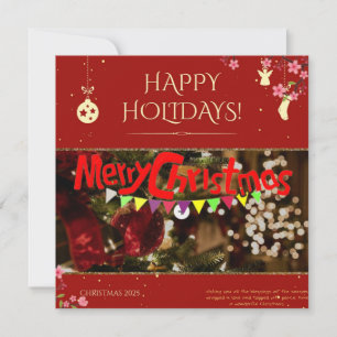 Frohe Weihnachten für alle Einladung