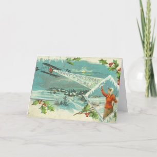 Frohe Weihnachten für alle Flugzeuge im Winter