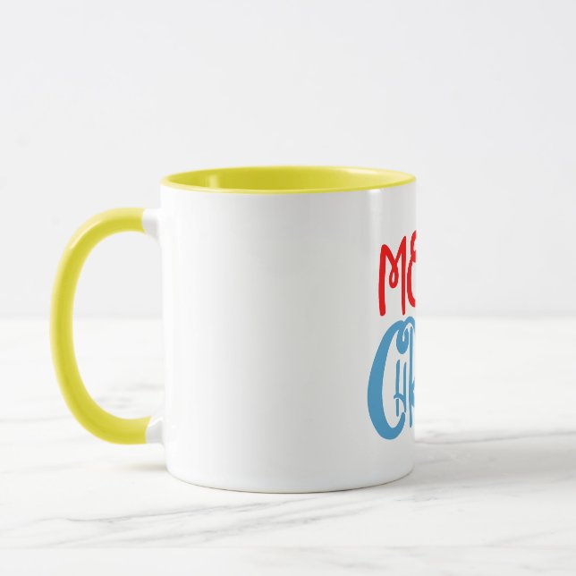 Frohe Weihnachten für alle Tasse (Links)