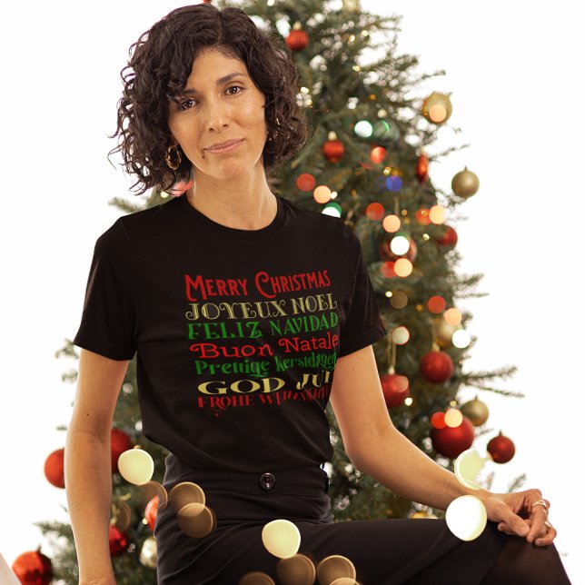 Frohe Weihnachten für die Nationen T-Shirt (Von Creator hochgeladen)