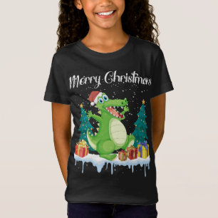 Frohe Weihnachten für Frauen Xmas Weihnachtsmann A T-Shirt