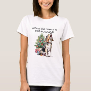 Frohe Weihnachten für Ihren Beagle T-Shirt