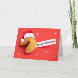 Frohe Weihnachten für jeden Glückskeks in Santa